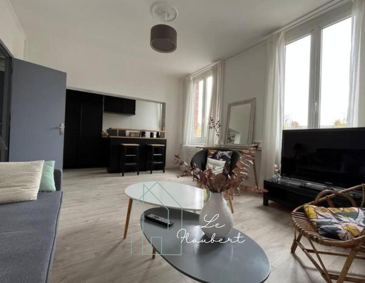 Le Flaubert, Appartement Et Parking En Centre Ville Руан Экстерьер фото