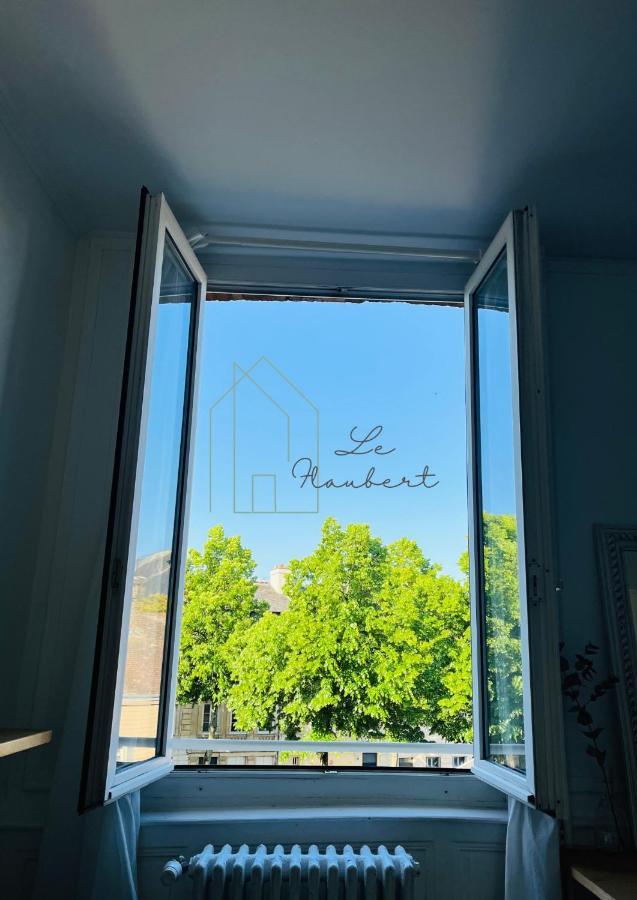 Le Flaubert, Appartement Et Parking En Centre Ville Руан Экстерьер фото